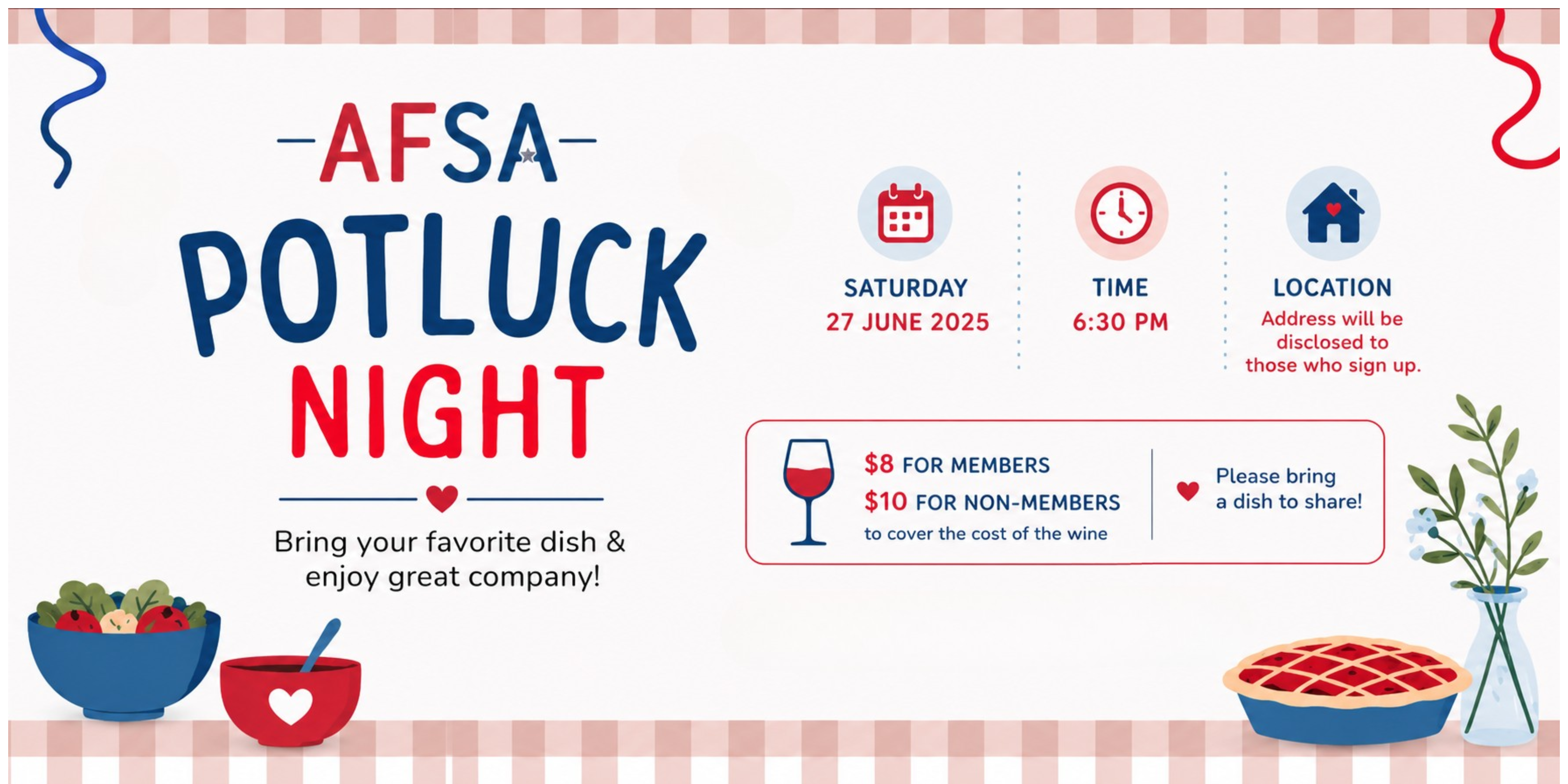AFSA Potluck Night