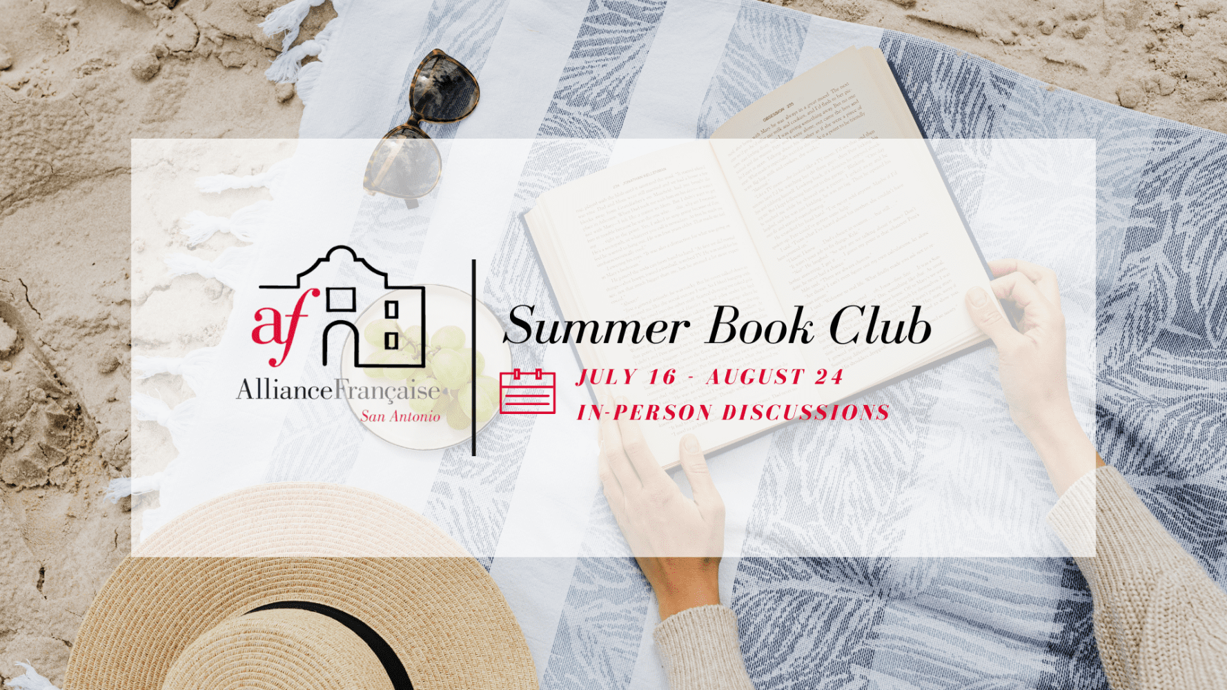 Upcoming book club discussions: Summer 2022