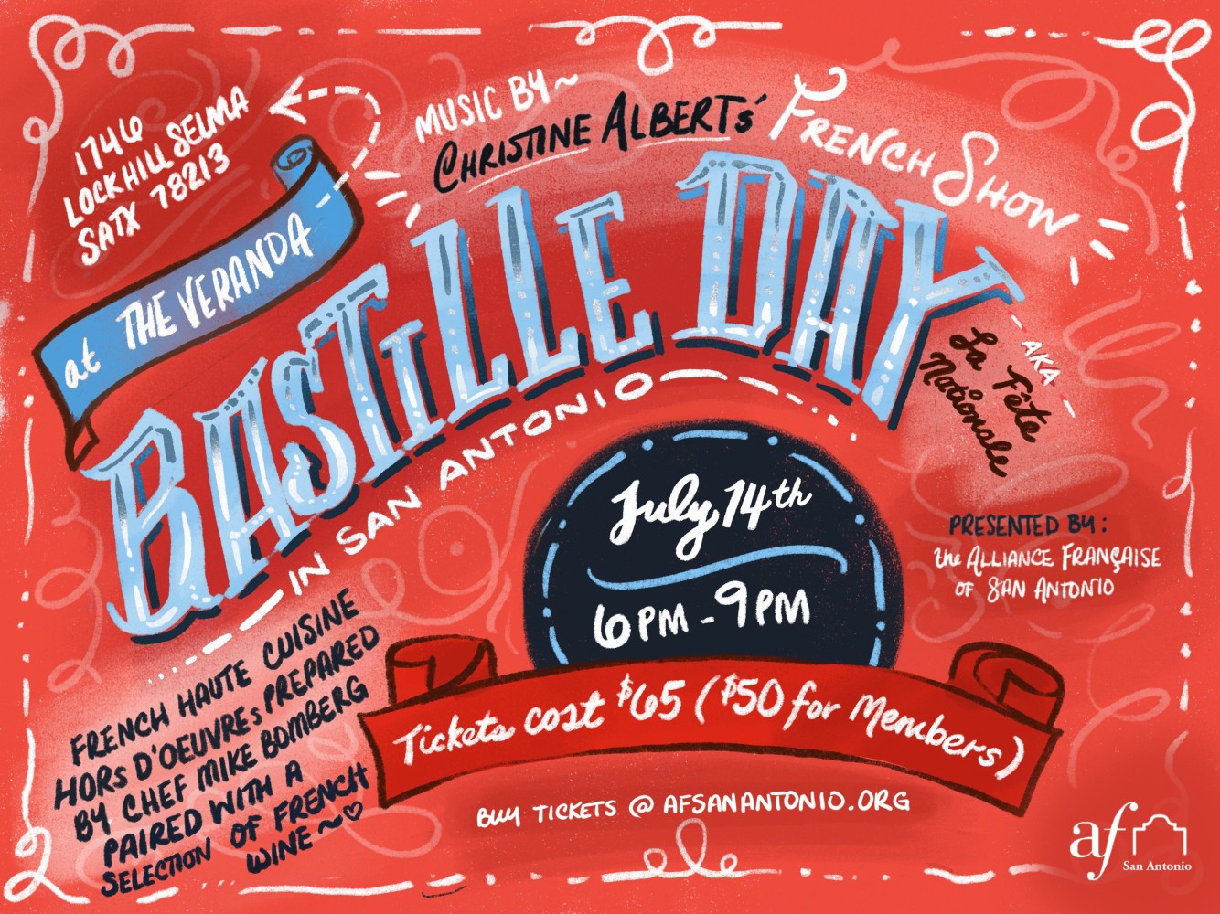 Bastille Day Evening (14 juillet) in San Antonio!